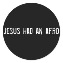 jesus had an afro