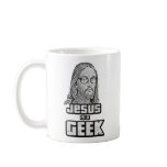 Jesus has geek coffee mugs
