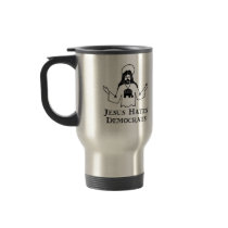 Jesus Hates Democrats Coffee Mug