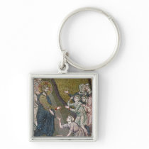 Jesus Healing the Crippled and the Blind Key Chain