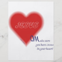 Jesus heart flyer