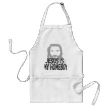 Jesus Homeboy Aprons