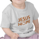 jesus hope orange gradient t-shirts