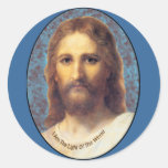 Jesus I am The Light of the World products Sticker