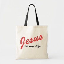 Jesus in my life Rouge Noir Bag