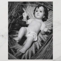 Jesus in the crib flyer