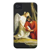 Jesus in the garden of Gethsemane iPhone 4 Case-Mate Case