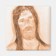 Jesus in the Light Magnet
