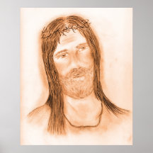Jesus in the Light Print