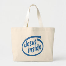 Jesus Inside Tote Bag