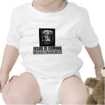 Jesus is coming atheist bodysuit