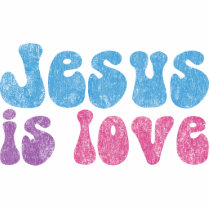 Jesus Is Love Photo Sculptures