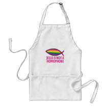 Jesus Is Not A Homophobe Aprons