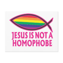 Jesus Is Not A Homophobe Post Cards