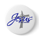 Jesus is the Answer buttons