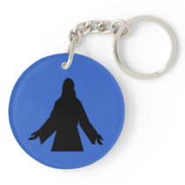 Jesus Is the Key Rouind Key Chain key chains