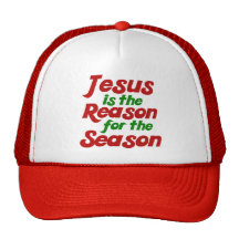 Jesus is the Reason for the Christmas Season Mesh Hat