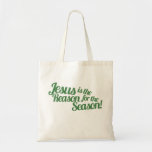 Jesus is the Reason for the Season Canvas Bags