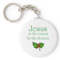 Jesus is the reason for the Season Keychain