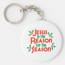 Jesus Is The Reason For The Season Keychain