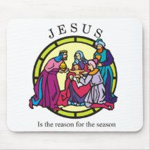 Jesus is the Reason for the Season Mouse Pads