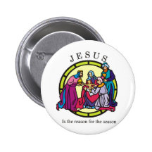 Jesus is the Reason for the Season Pin