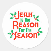 Jesus Is The Reason For The Season Sticker