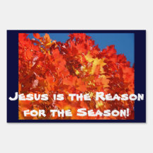 Jesus is the Reason for the Season! yard signs