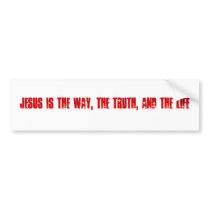 Jesus is The Way, The Truth, and The Life