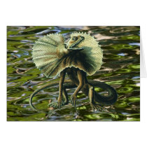 Jesus Lizard Card