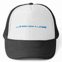 Jésus long Bleu Mesh Hats