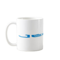 Jésus long Bleu Coffee Mug