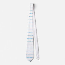 Jésus long Bleu Necktie