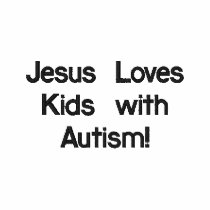 Jesus Loves Kids with Autism! Embroidered Polo Shirt