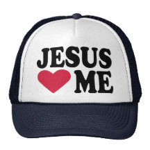 Jesus loves me hats