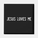 jesus loves me magnet