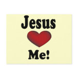 Jesus Loves Me Post Card