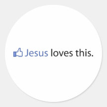 Jesus Loves This Stickers