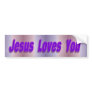 jesus loves you bumper sticker