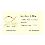 Jesus Loves You Business Card Template