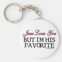 Jesus Loves You Favourite Keychain