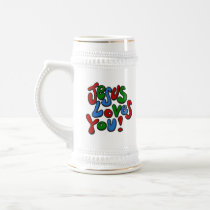 Jesus loves you mug