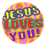 Jesus Loves You! Sticker
