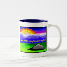Jesus makes everyday brighter coffee mug