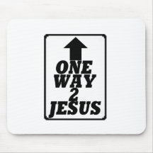 Jesus Mouse Pads