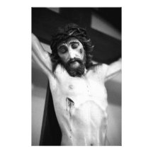 Jesus on the cross customized stationery