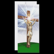 Jesus on the Cross Rack Cards rack cards