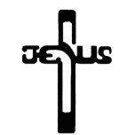 Jesus on the Cross t-shirts