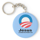 Jesus provided free healthcare key chains