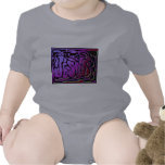 Jesus purple neon Christian gift design T-shirt